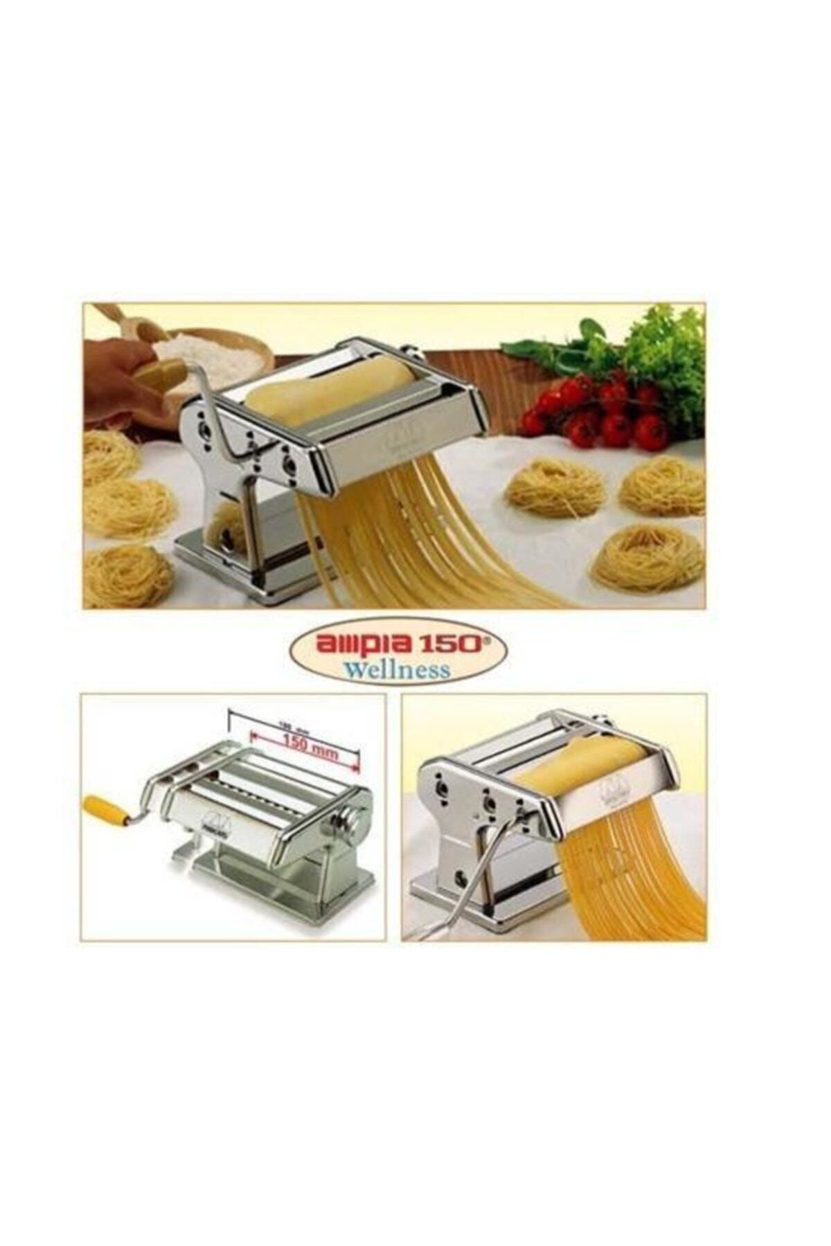Maracato Ampia 150 Makarna Erişte Mantı Hamur Açma Makinesi 150 Mm Tek Ebat