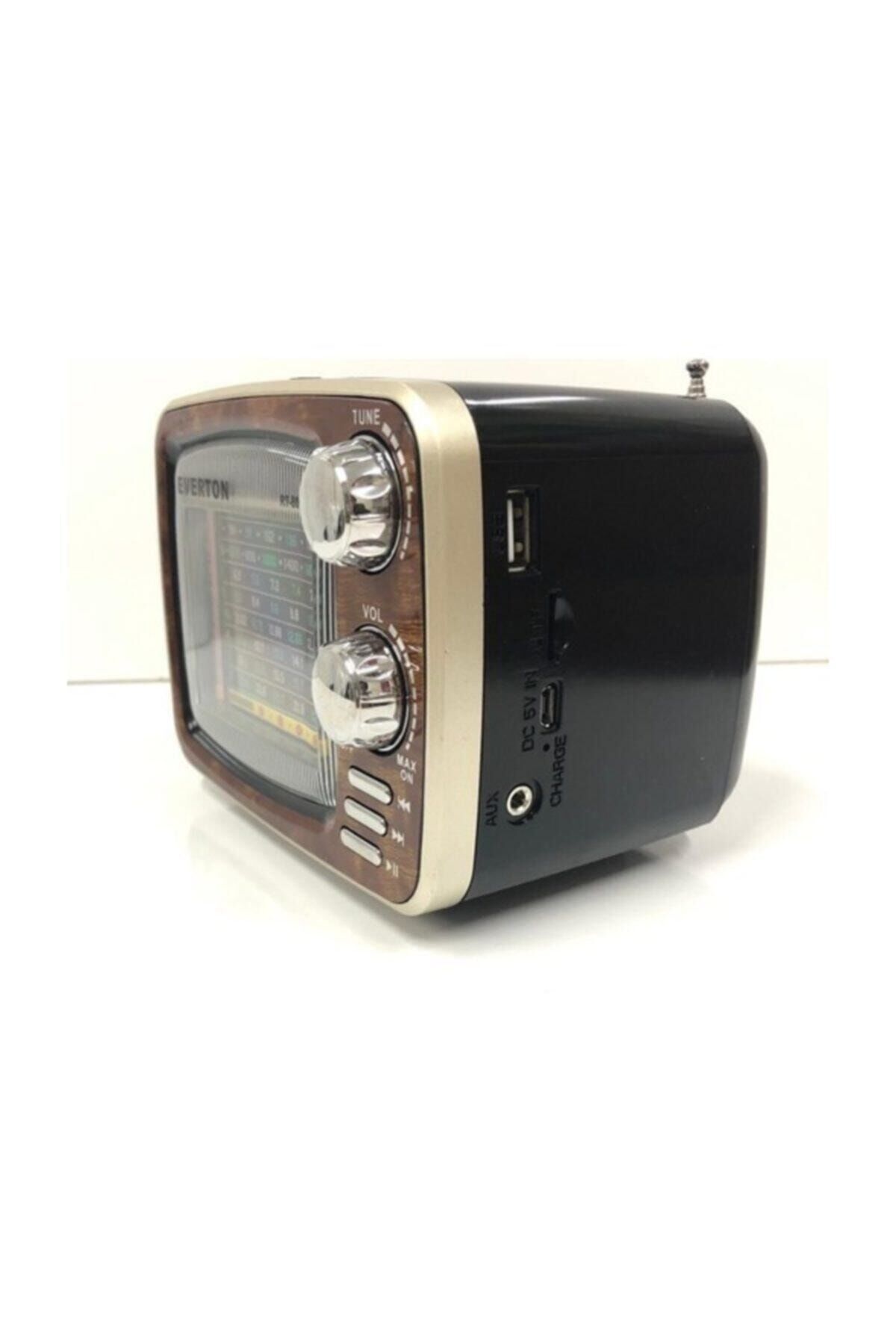 Rt-801 Bluetooth Nostalji ,şarjlı 6-8 Band Radyo ,usb, Sd ,aux, Mp3 Player 570 - Tek Ebat