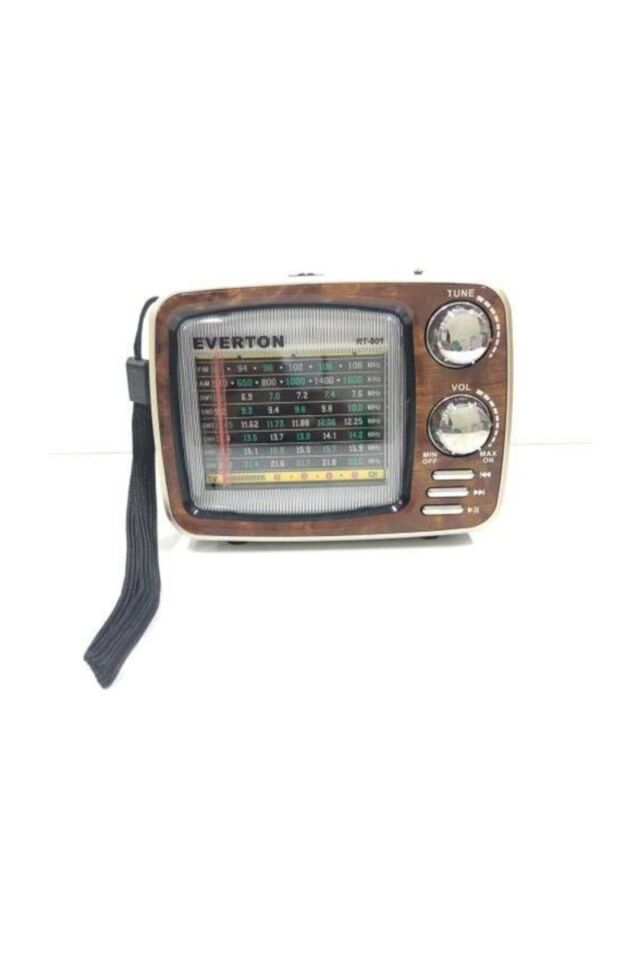 Rt-801 Bluetooth Nostalji ,şarjlı 6-8 Band Radyo ,usb, Sd ,aux, Mp3 Player 570 - Tek Ebat