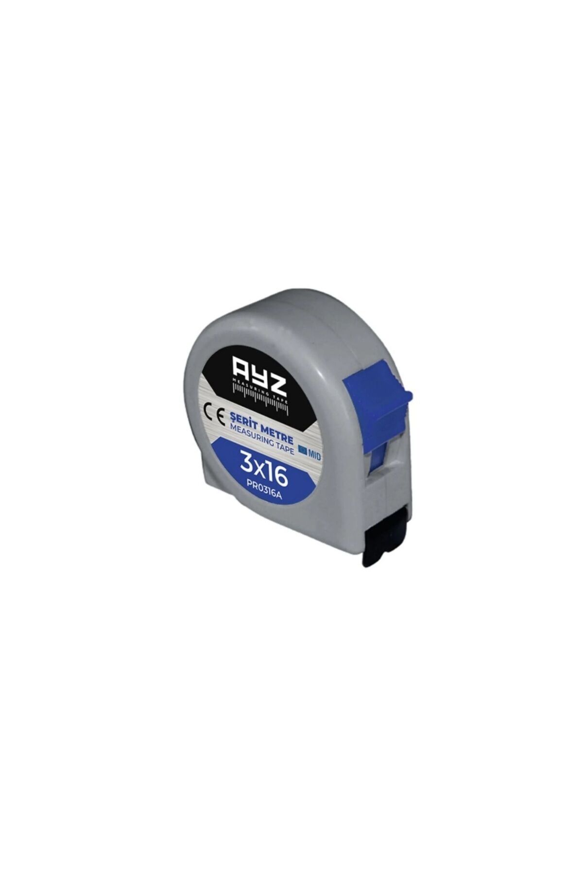 Şerit Metre 3 Mt X 16 Mm. Tek Ebat