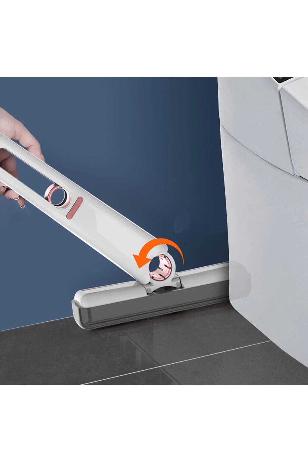 Taşınabilir Mini Mop Kendinden Sıkmalı Mini Temizlik Paspası || Mutfak-araba-banyo-camlarda Kullanım