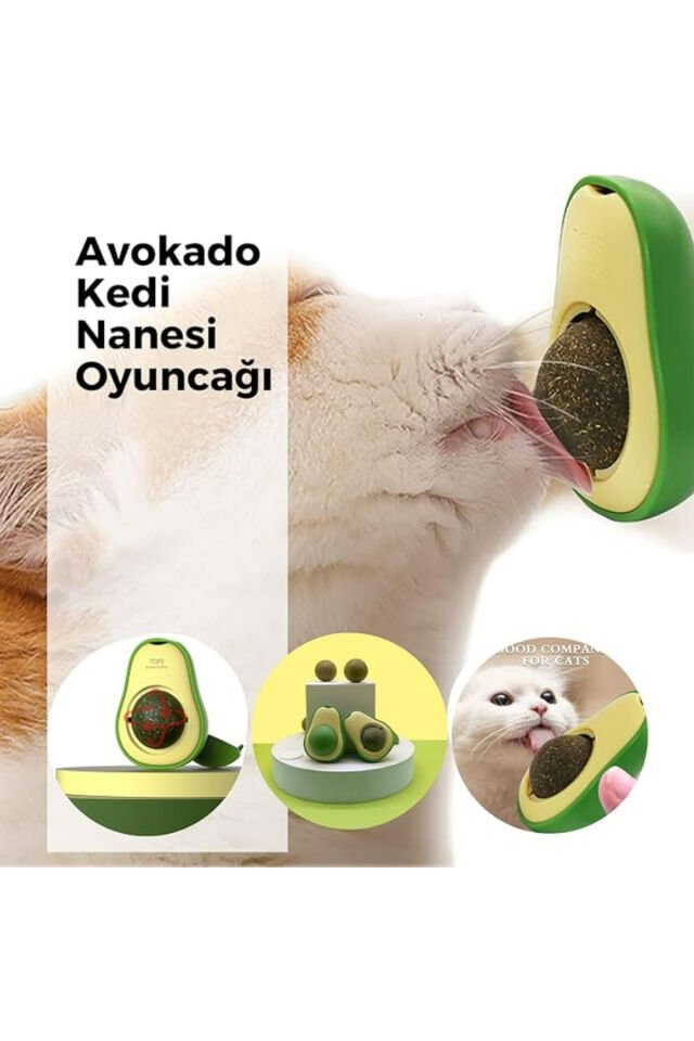 Avokado Catnip Avokado Kedi Otu Topu Avokado Kedi Nanesi Oyuncağı