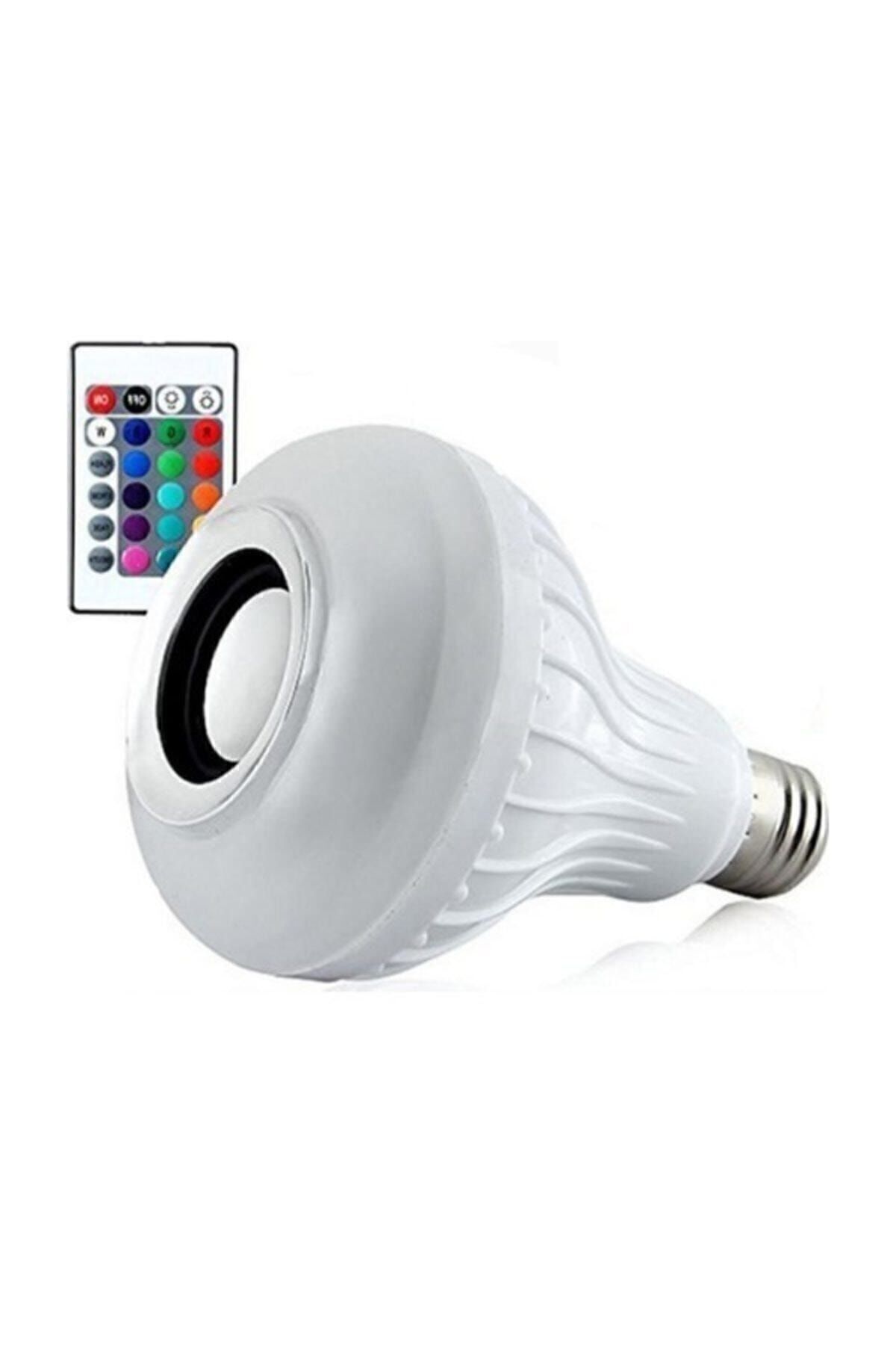 Nanopro Bluetooth Hoparlör Akıllı Led Ampül Lamba Plt-996df5 gri - Tek Ebat - 34 x 48