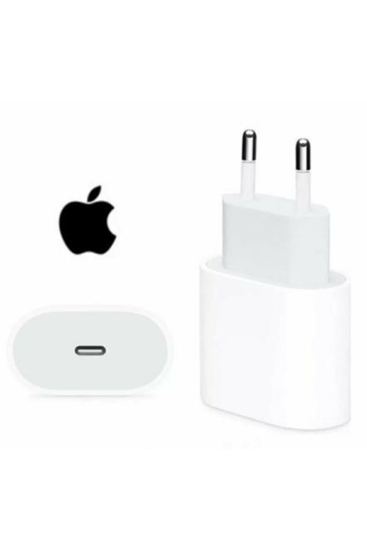 Apple Iphone 11 / 11 Pro / 11 Pro 12 12 Pro Uyumlu Yeni Nesil Typc Girişli 20w Şarj Adaptörü BEYAZ - Tek Ebat