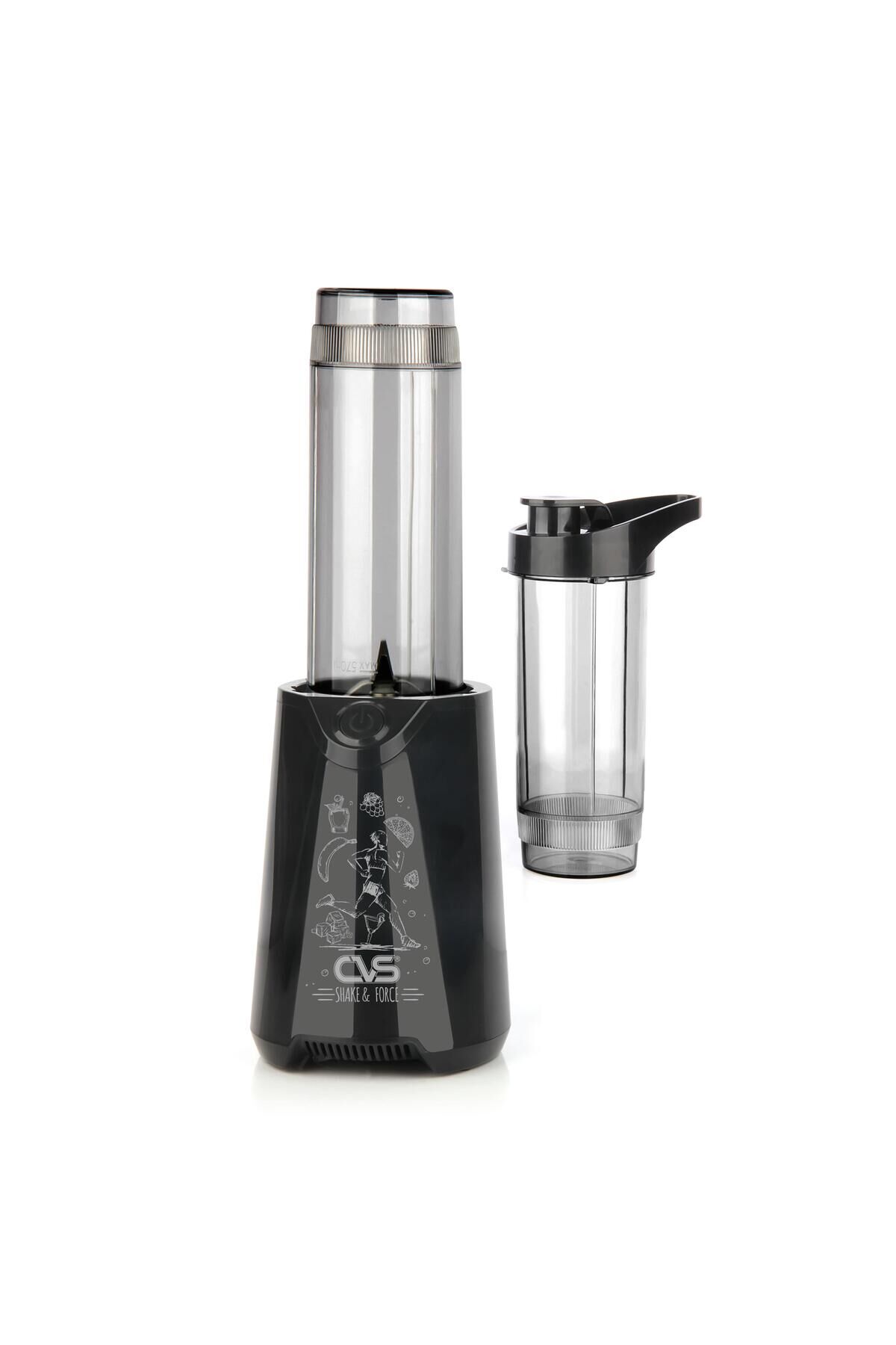 DN 4515 Siyah Shake & Force Personal Blender - Siyah Siyah - Tek Ebat