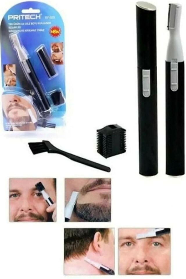 Tüy Alma Yüz Traş Aleti Kulak Burun Kaş Kıl Kesme Tıraş Makinesi Zahmetsiz Tıraş
