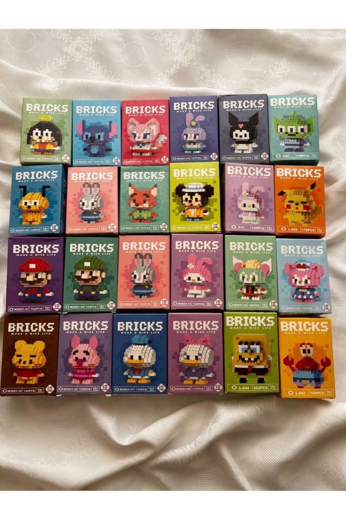 Bricks Figür (Rastgele 1 Model Gönderilir) Tek Ebat
