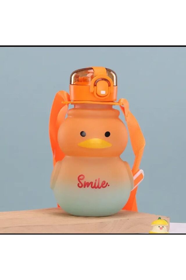 Smile Civciv Model Su Matarası Su Şişesi Suluk 800 0ml Bpa Içermez Suluk Çocuk Okul Su Şişesi