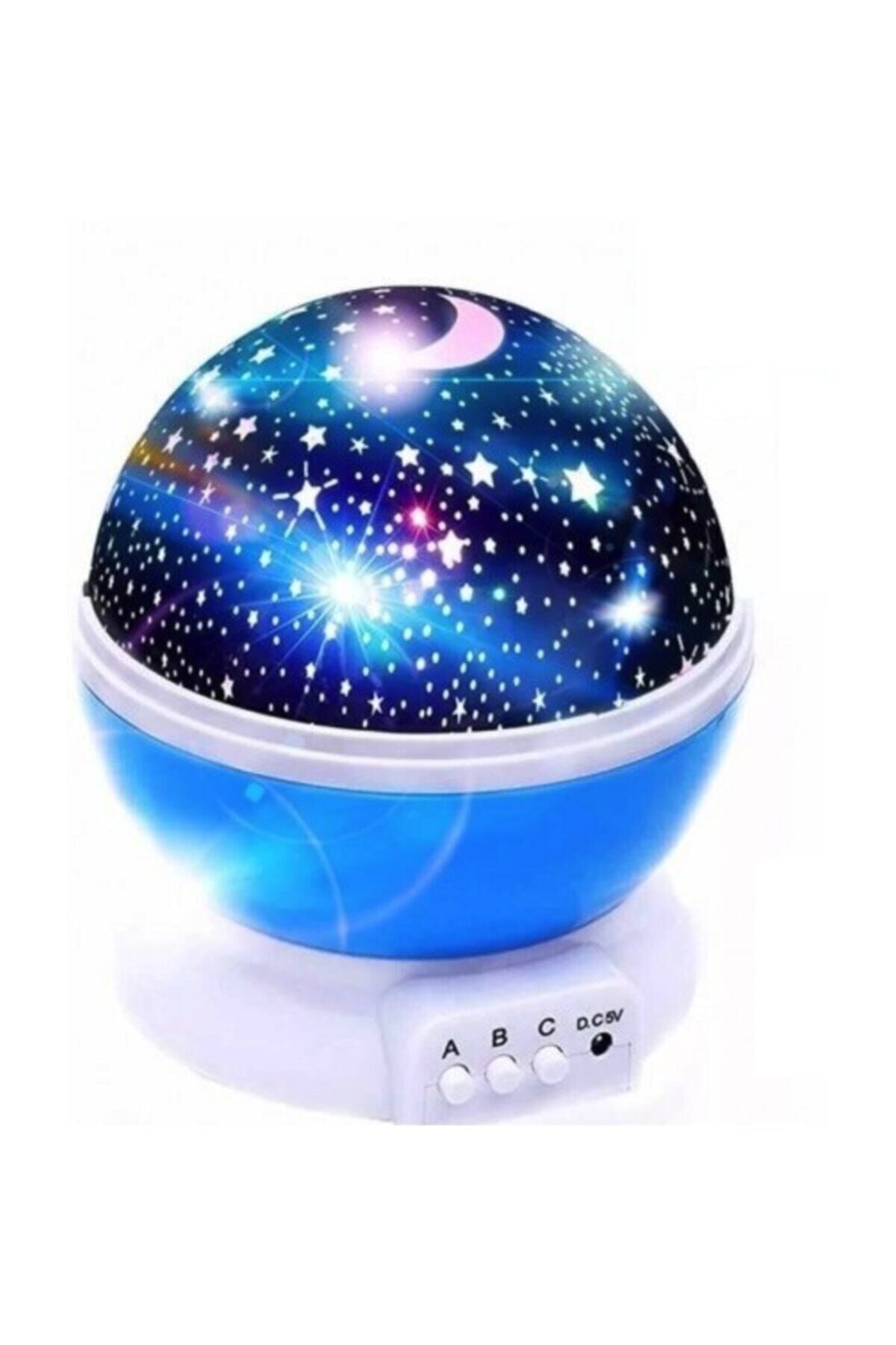 Starmaster Gece Lambası Yıldız Işıkları mavi - Tek Ebat