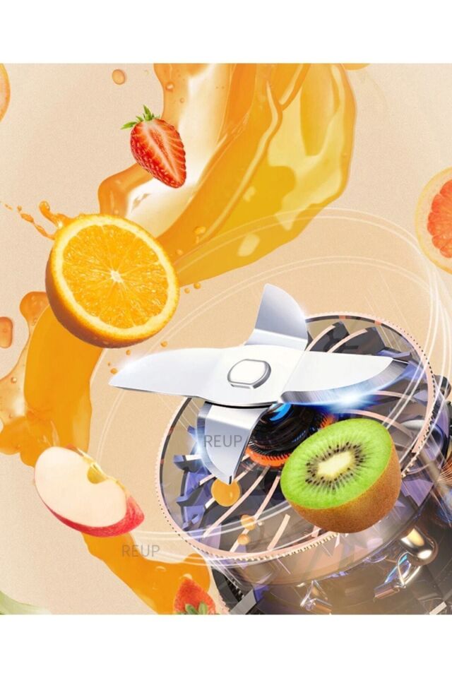 Taşınabilir 350 ml Blender Mini Meyve Karıştırıcı Milkshake Işlevli Blander Smothie (PLASTİK)
