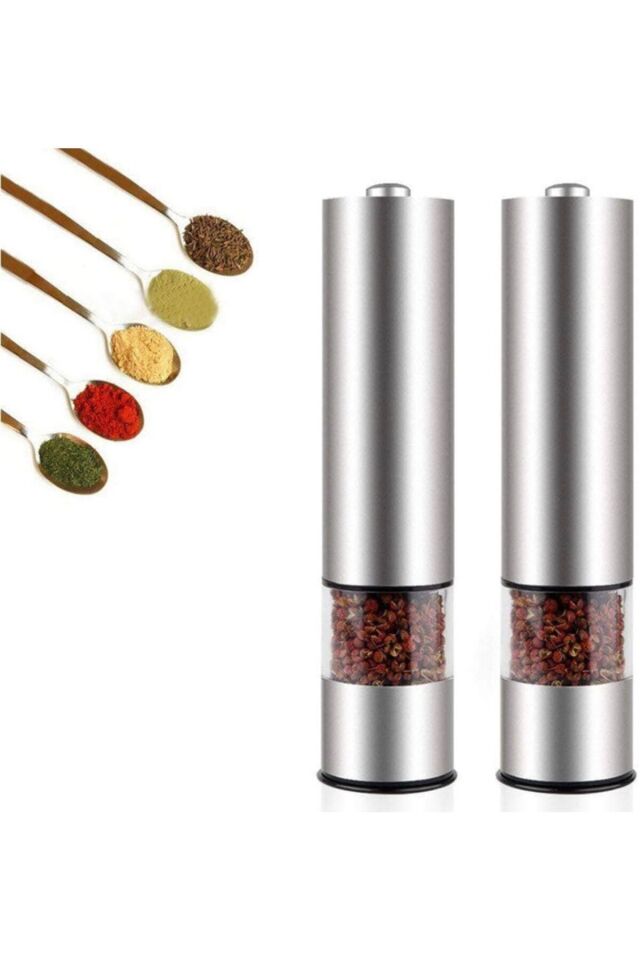 Otomatik Ayarlanabilir Tuz Karabiber Baharat Değirmeni Kspg-4806 Inox