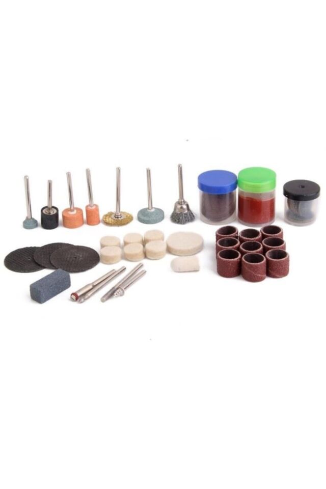 105 Parça Oyma Taşlama Gravür Seti Zımpara Fırçalama Dremel Gravür Uç Set Hobi Seti