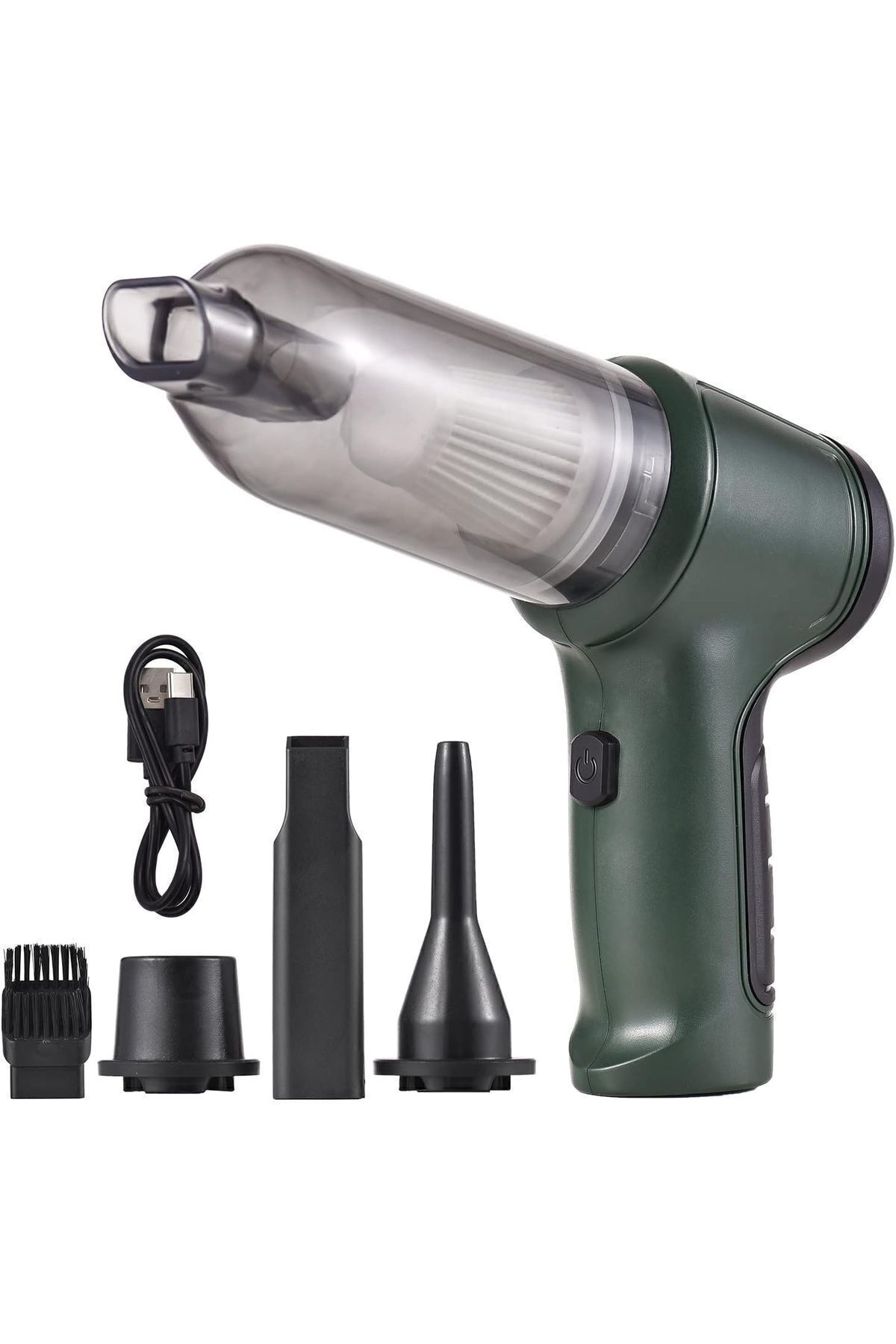 Mini Vakumlu Araç Süpürgesi El Süpürgesi Şarjlı Çok Fonksiyonlu Glrshop Tek Ebat