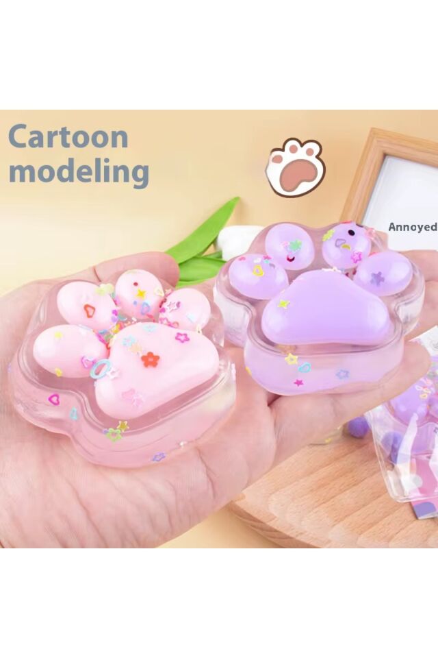 Kedi Patisi Squishy - Sukuşi 6cm