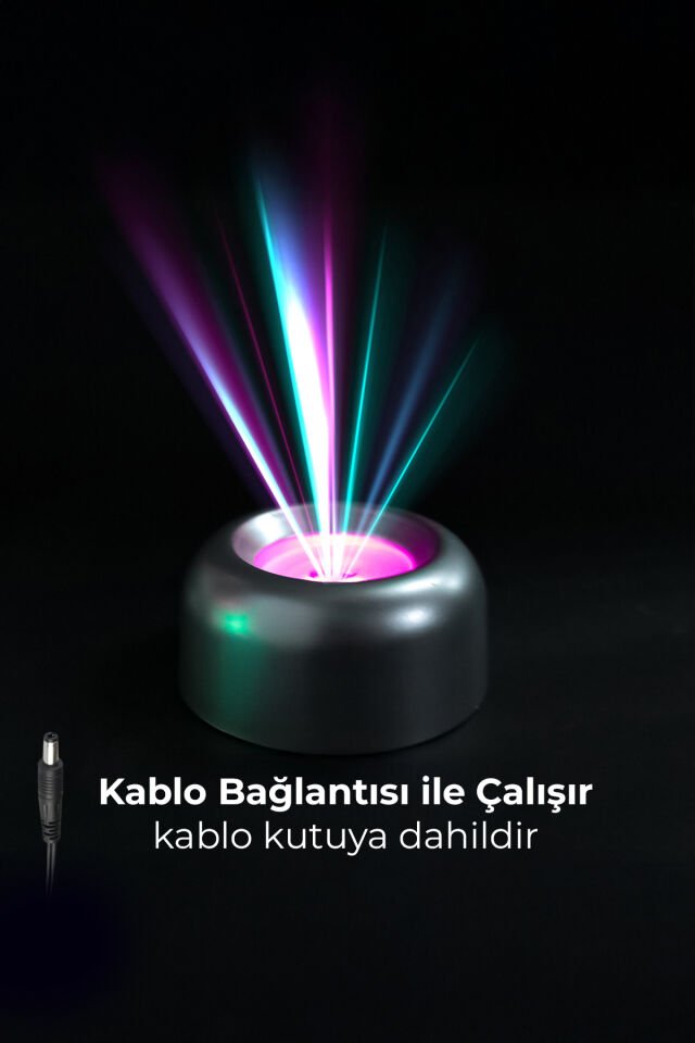 3d Geyikli Işıklı Cam Küre Glrshop beyaz - Tek Ebat