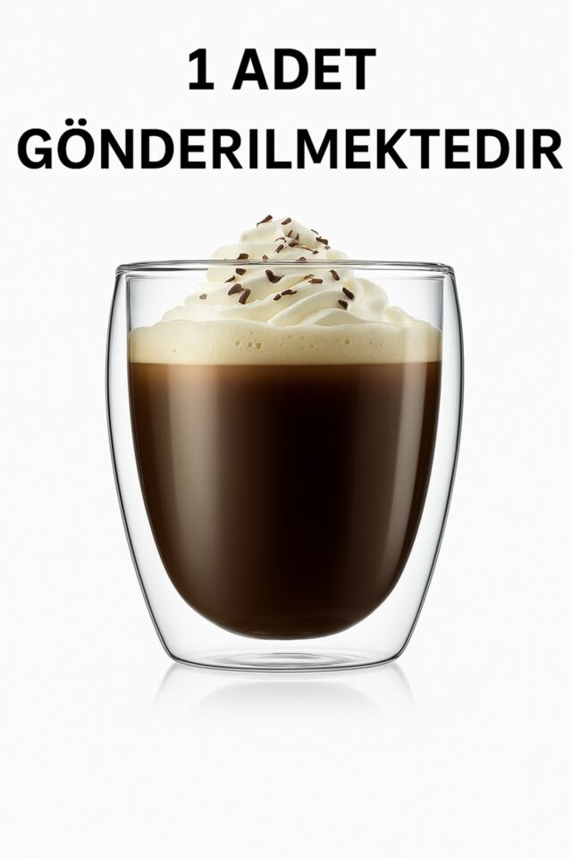1 Adet Cidarlı Palo Santo Bardak 300 ml ŞEFFAF - Tek Ebat