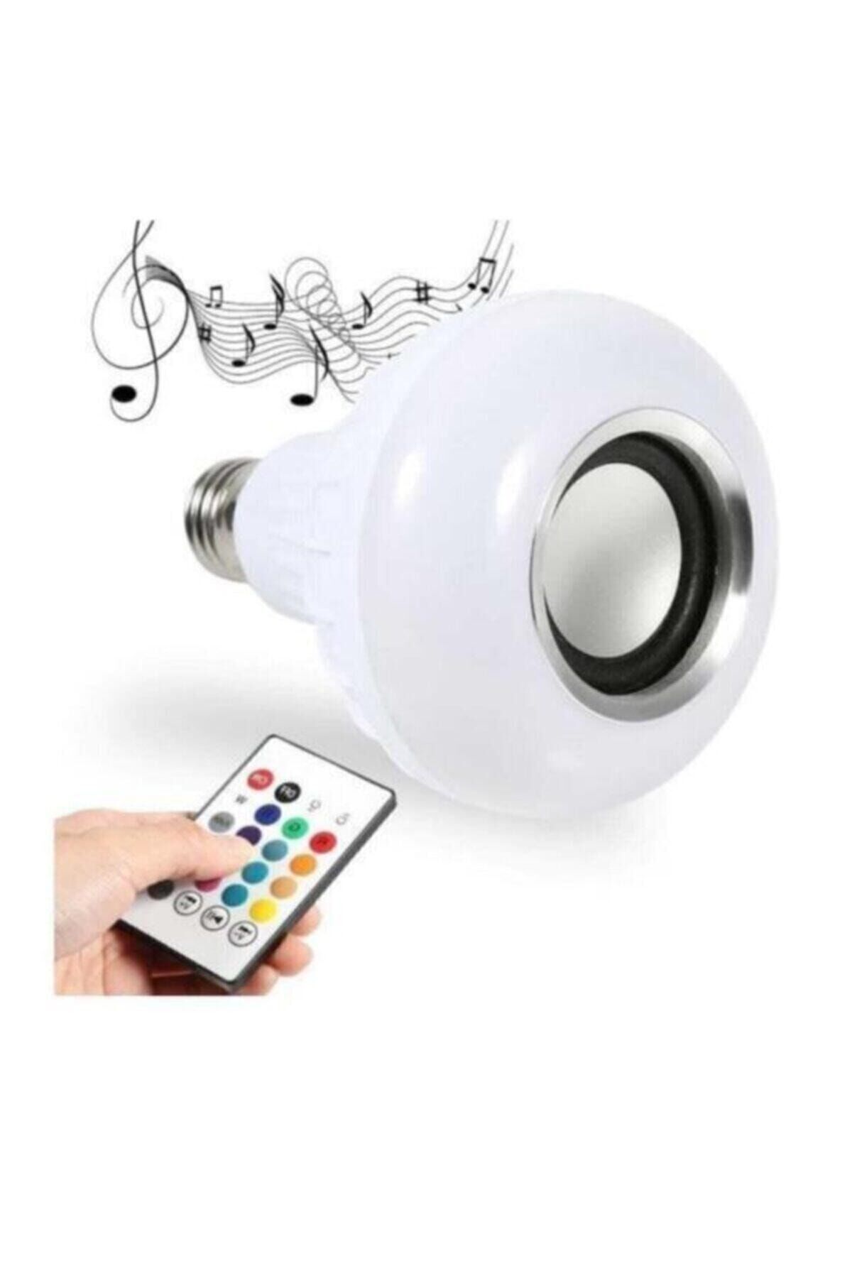 Music Bulb Bluetooth Hoparlör Akıllı Led Ampul Lamba