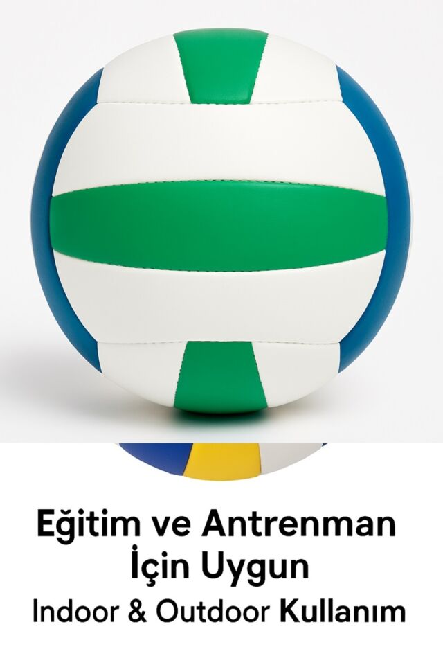 240 Gr Dikişli Voleybol Topu | Eğitim ve Antrenman İçin Uygun | Indoor & Outdoor Kullanım