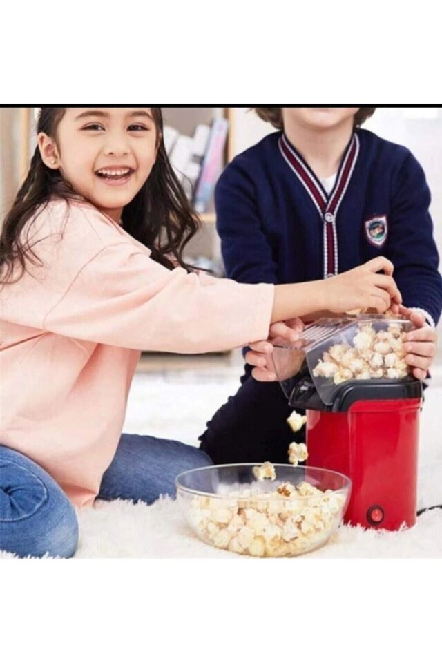 Mısır Patlatma Popcorn Makinesi Premio kırmızı - Tek Ebat
