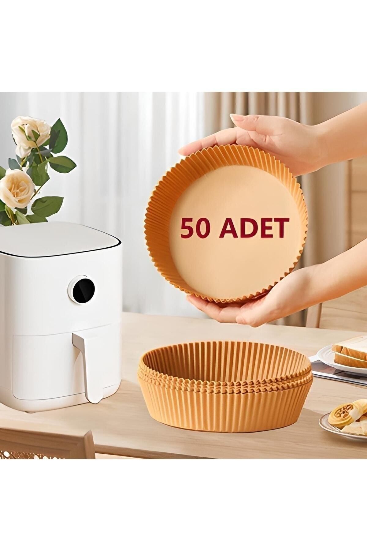 Fritöz Pişirme Kağıdı - Air Fryer Liners Hava Fritözü Xiaomi Philips Yağsız Tefal Kumtel Mı