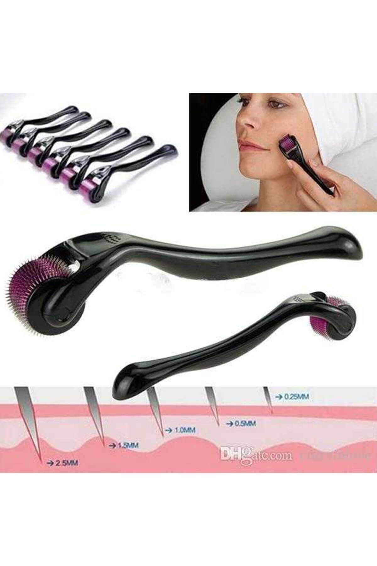 Dermaroller Titanyum 540 İğneli 0.5mm No Color - Tek Ebat