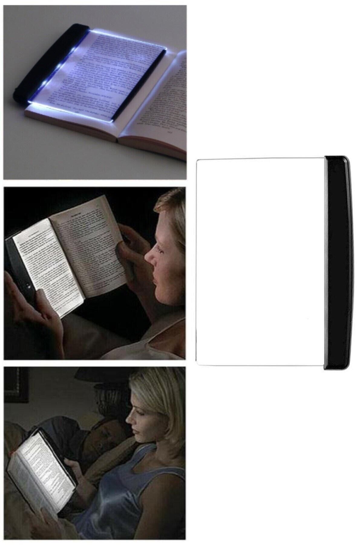 Kitap Arası Okuma Işığı Led Light Panel Book Kitap Okuma Lambası beyaz - Tek Ebat