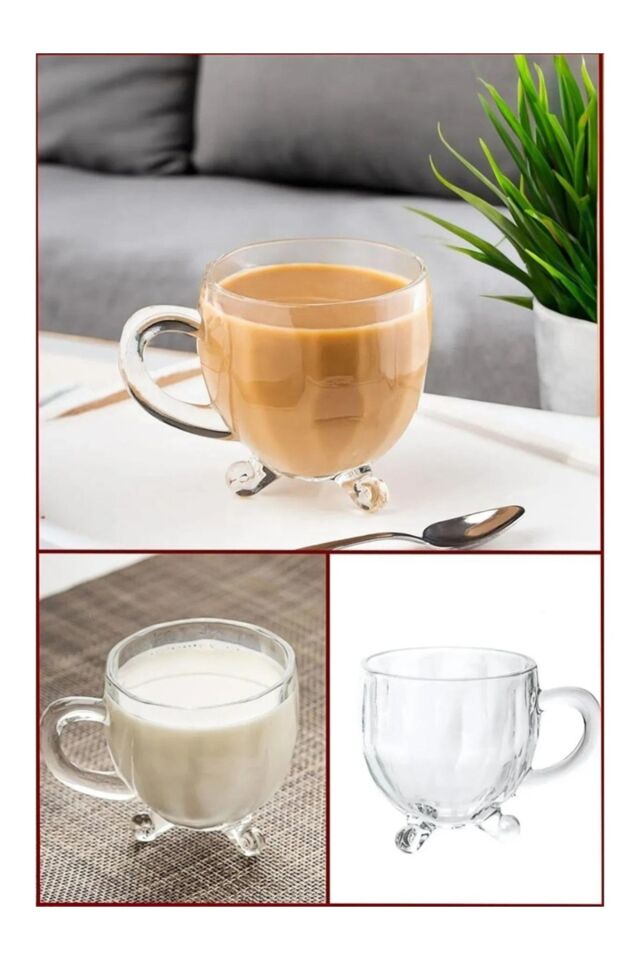 PURY 4 LÜ ÇAY FİNCANI